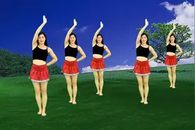 健身操《左摇摇右摇摇》每天坚持扭几圈，摇出苗条小蛮腰！