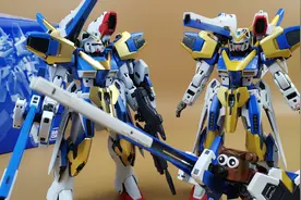 万代MG V2高达专用(AB套装扩展包)板件颜色探究&TV版外观简易比较视频封面
