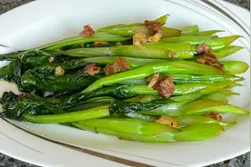 教你生炒菜心怎么做才好吃，出锅翠绿爽口，够镬气，太好吃了