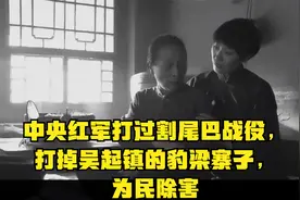 中央红军打过割尾巴战役，打掉吴起镇的豹梁寨子，为民除害视频封面