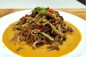 毛肚这样做，地道老北京味，唇齿留香，肚丝脆嫩爽口