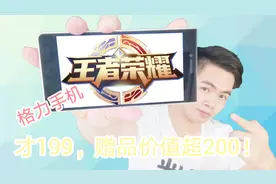 开箱拼多多买199元格力手机，赠品价值超201元，打开王者自闭了视频封面