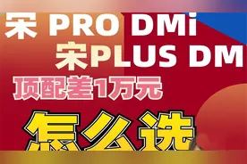 顶配版价差一万元 宋Pro对比宋Plus 两款dmi怎么选？