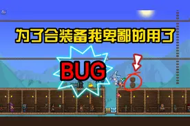 老哥：泰拉瑞亚灾厄，为了合成装备，我卑鄙的用了BUG！