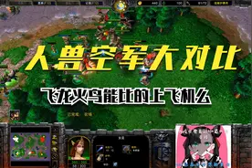 人族兽族空军对比战飞龙火鸟比的过飞机么 魔兽争霸视频封面
