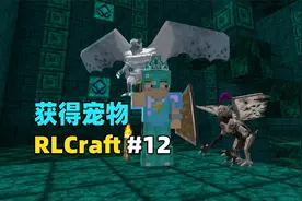 我的世界RLCraft生存12：发现恐怖生物地牢，获得三只宠物！