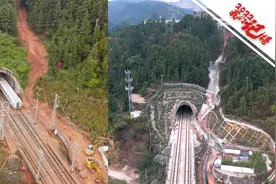 回访榕江动车事故现场：泥石流沟不见黄土 轨道区升级实心墙防护视频封面