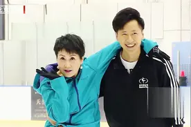 没想到张凯丽曾是短道速滑运动员，溜冰场上搭档孟飞花样速滑美翻视频封面