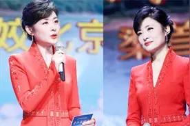 50岁周涛再现春晚，竟当众对蔡国庆嘟嘴撒娇？生图太美了视频封面