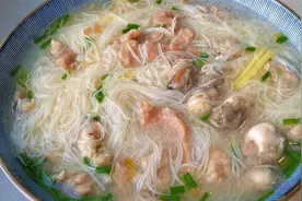 煮面线，流行福建特色小吃，原来这样做才好吃，吃一次就念念不忘