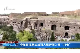 今年首批新加坡百人旅行团入晋“打卡”视频封面