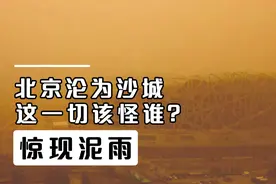 沙尘暴再次侵袭京城，北京沦为沙城，惊现泥雨！这一切该怪谁？视频封面