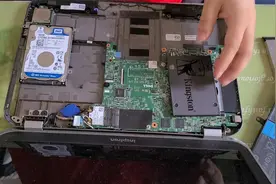 戴尔笔记本电脑，更换固态硬盘视频封面