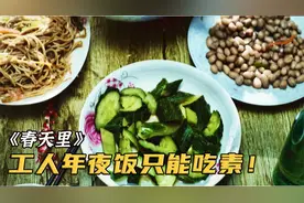 老总请工人吃年夜饭，谁知桌上全是素菜，做菜的完了！《春天里》视频封面