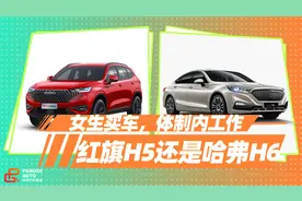 《胖哥选车》体制内工作的女生，该买红旗H5还是哈弗H6？