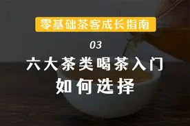 ③ 六大茶类，喝茶入门该如何选择？视频封面