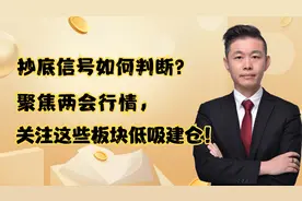 抄底信号如何判断？聚焦两会行情，关注这些板块低吸建仓！(0225)视频封面