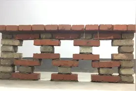 清水墙花式砌法，砖墙花式围栏的简单砌法，瓦工花式砌墙视频视频封面