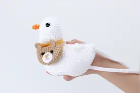 冲鸭包钩针教程二 手工激励月