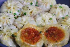 懒人版生煎包做法，不用和面不用揉面，皮薄馅儿大、鲜美好吃