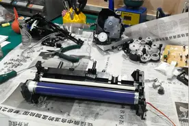 史上最难修的施乐158B一体机，小学徒全机拆解清洁大保养（15）视频封面