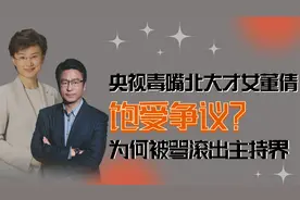 血口喷人？对央视效忠的董倩为何被骂滚出主持界，白岩松道破真相
