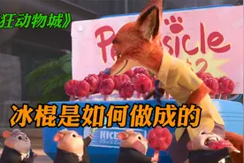 狡猾的狐狸欺骗了兔子，用大冰棍制作成爪爪冰棍，《疯狂动物城》视频封面