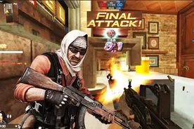 【CSOL神刃】经典老图巨人厨房枪王决战模式实况！投掷决胜手雷！视频封面