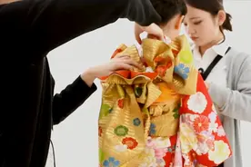 服饰文化：可爱的七五三儿童和服“带结”，原来系法这么繁琐……