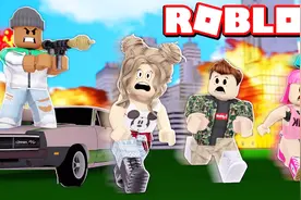 Roblox火箭战场！刺激战场模拟器！RPG导弹瞬间3杀？面面解说视频封面