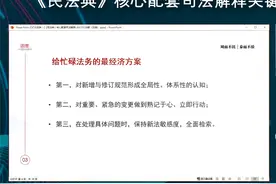 《民法典》核心配套司法解释关键变更解读