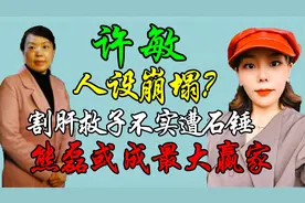 许妈人设崩塌？自导自演割肝救子入戏太深，熊磊将成最大赢家