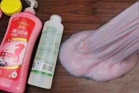 浴室里的沐浴露也能做起泡胶？无硼砂只需简单几种材料，成功率高