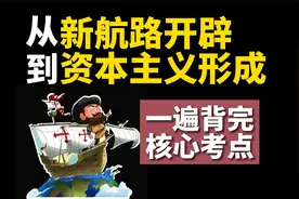 【考试必背】世界史核心考点一举拿下，历史背诵真的很简单视频封面