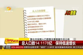 第七次全国人口普查主要数据公布，总人口数超14亿