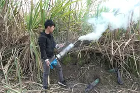 小伙研制“小钢炮”驱鼠，插进洞就能一一剿灭，祸害无处可逃