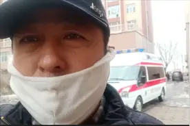 120急救车鸣叫着进了小区，大家心都悬着，不知发生了什么事视频封面