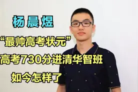 最帅高考状元”杨晨煜，高考730分进清华智班，如今怎样了视频封面