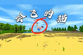 迷你世界：用妙妙寻找会飞的猫，居然什么都不用做，就可以成功！