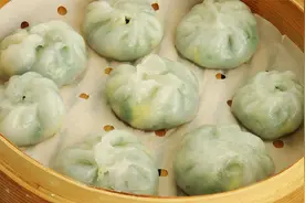 水晶包子|韭菜菜粿，晶莹透亮，Q弹软滑，隔夜也不会变硬