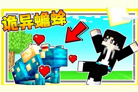 我的世界：巫妖王兄弟收集蚊子幼虫，驯服诡异蟾蜍，桶装骨蟒！