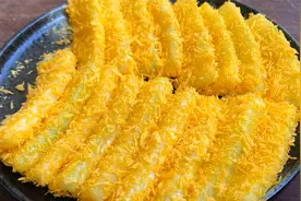 餐馆一份38元的炸冬瓜，教你在家做，成本两块钱，没想到这么简单