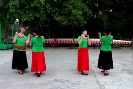 一支简单好看32步双人对跳，团队版，超简单一看就会