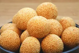 空心麻圆最好吃的做法，不开裂不回缩，个个空心酥脆