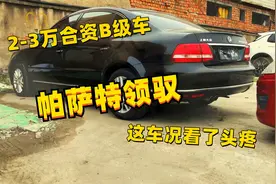 十多年的老德系车能买吗？今天去帮客户看一台帕萨特领驭车况咋样视频封面