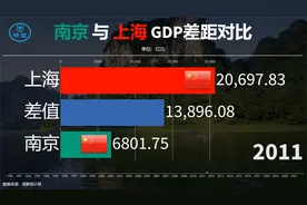 南京与上海GDP差距对比：同样都是位于长三角都市圈，差距为何大视频封面