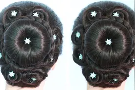 五一假期被邀请当伴娘可以试试这款发型，简单又漂亮视频封面