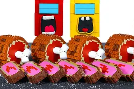 太空人小红太鸡贼，喝免费饮料吃BBQ，乐不思蜀不许笑！视频封面