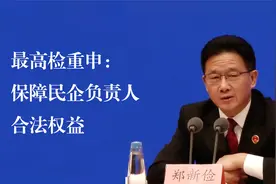最高检重申：保障民企负责人合法权益视频封面