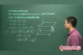高二数学三十一讲：空间向量及其线性运算视频封面
